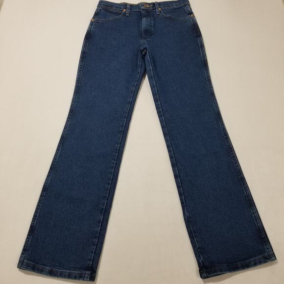 Wrangler Jeans Mens 29x32 Cowboy Cut Slim Fit Active Flex 10936AFGK Stonewash - Picture 9 of 9